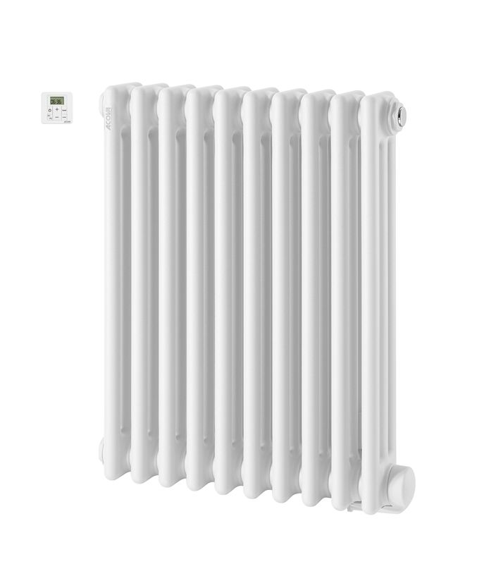 Acova - Vuelta EL horizontal, commande RF, Blanc RAL 9016, 500W, H 6 - TMC06-050-053/GF