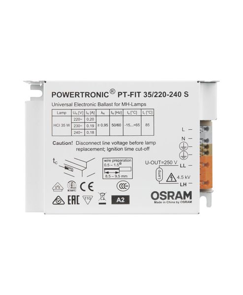 Pt-fit 35/220-240 S ballast électronique pour lampes hpd - 386625