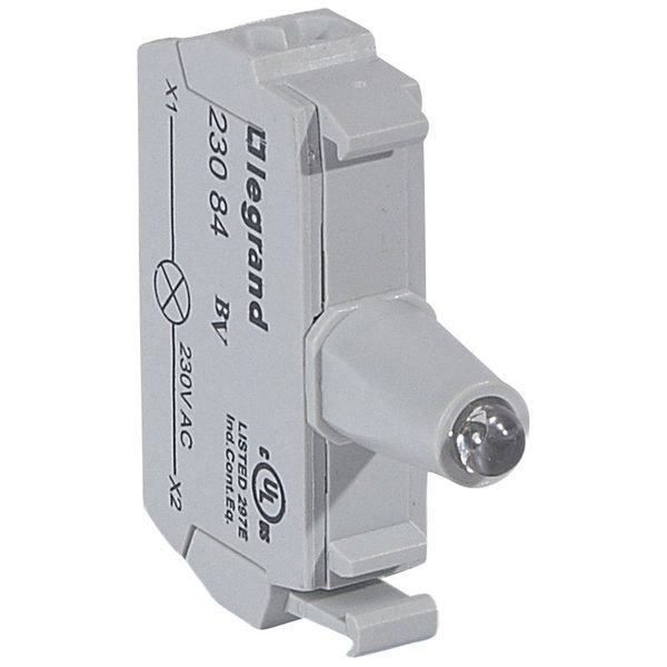 Acs Bloc Led 230V Jaune Ressort legrand 023084