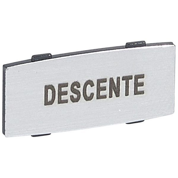 Insert Marque Descente legrand 024337