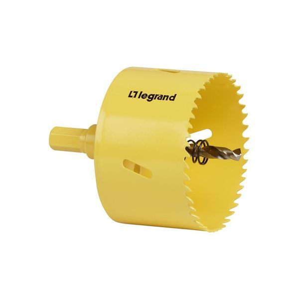 Scie Cloche Diamètre 80Mm Avec Forêt De Centrage Et Ressort legrand 088508