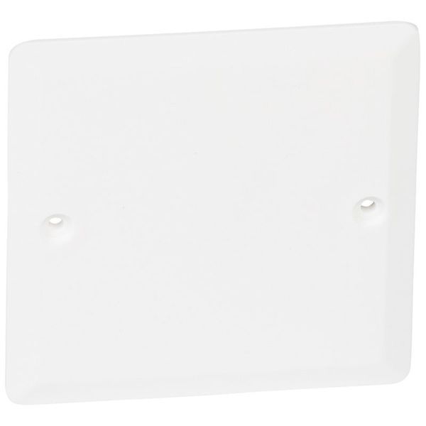 Couvercle Universel Carré Batibox 80X80Mm Pour Boîte 1 Poste legrand 089281