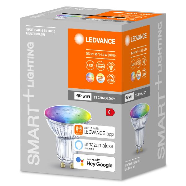 Ledvance Smart+ WF PAR16 50 GU10 RGBW 350lm - 485693