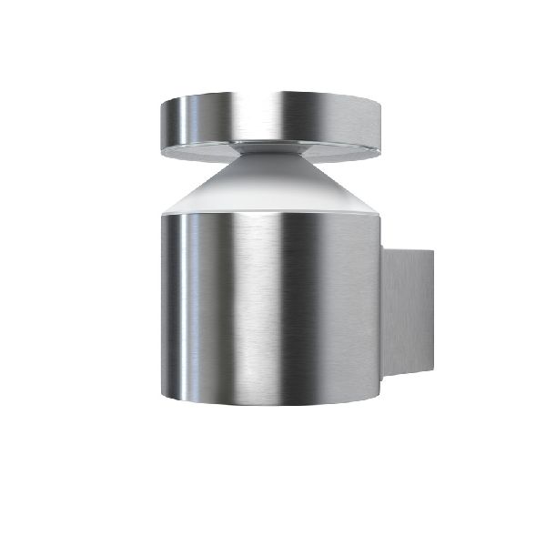 LDV Endura style CYLINDER APPLIQUE 6W/3000K 360lm IP44 INOX - 205338