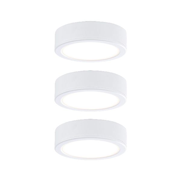 Kit Meuble Pukk 3x3W 210lm 12/230V 2700K Plastique/Blanc