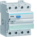 Interrupteur différentiel 100A 300mA 3P+N type AC SEL à bornes décalées CPC684F