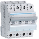 Disjoncteur 16A 4P 6-10kA Courbe C 4modules NFN416