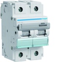 Disjoncteur 100A 2P 15kA Courbe D 3modules HMD290