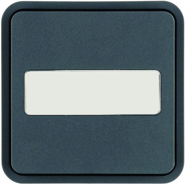 Cubyko 1 touche KNX porte-étiquette coloris gris WNT922