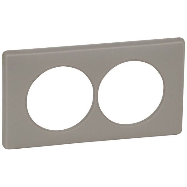 Plaque 2P 57Mm Gres legrand 066728