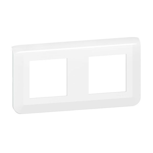 Plaque De Finition Horizontale Mosaic Pour 2X2 Modules Blanc legrand 078804L