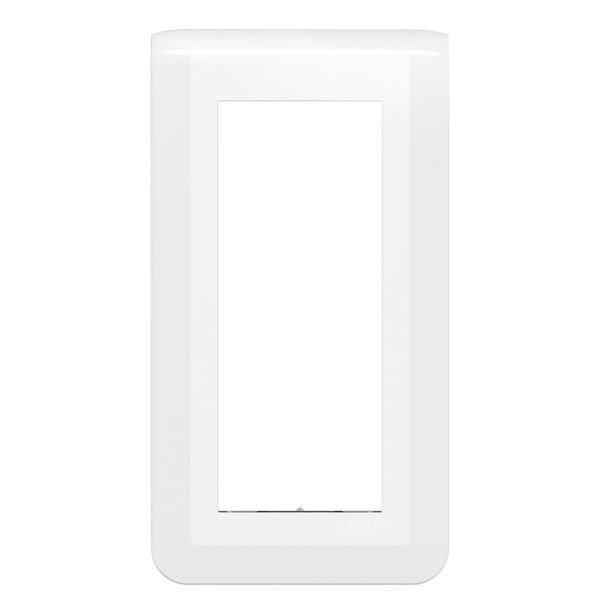 Plaque 5 Modules Blanc Montage Vertical legrand 078825L