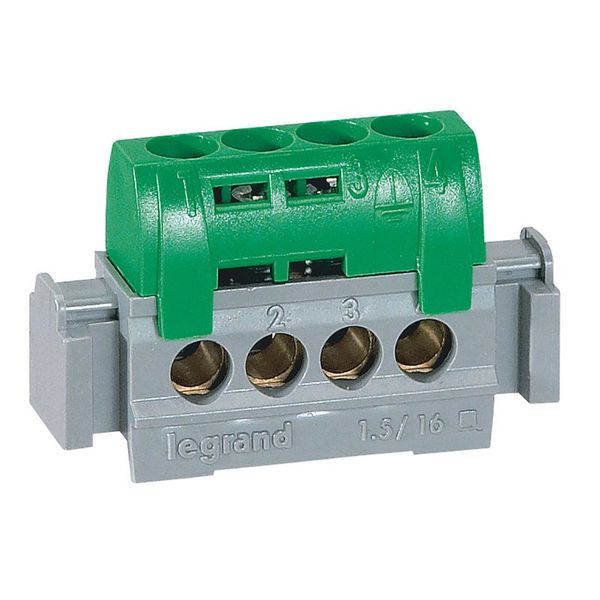 Bornier De Terre Isole 4X16Mm2 legrand 004830