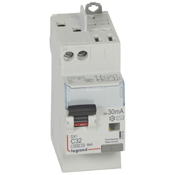 Disjoncteur Diff Dx³ 4500 Vis/Auto -U+N 230V~ 32A Typeac 3 legrand 410720