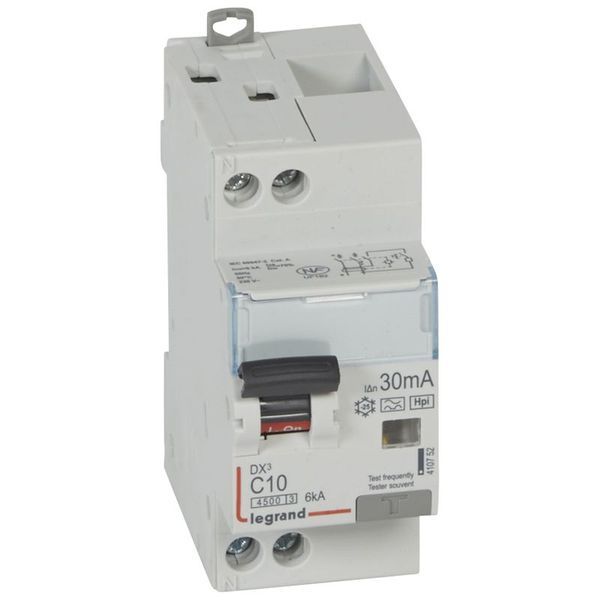 Disjoncteur Diff Dx³ 4500 -Vis/Vis- U+N 230V~ 10A- Typef-30M legrand 410752