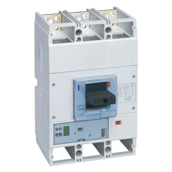 Disjoncteur Électronique S2 Dpx³1600 Pouvoirs De Coupure 50K legrand 422315
