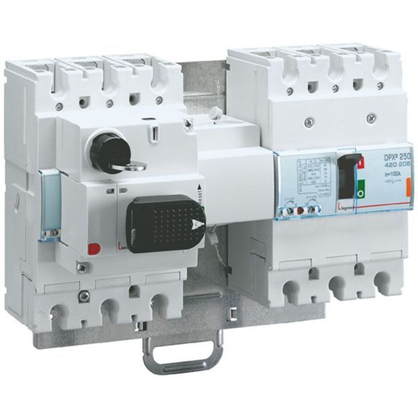 Platine Pour Montage Sur Rail 2 Dpx³250 Ou Dpx³160 Fixes Inv legrand 421058