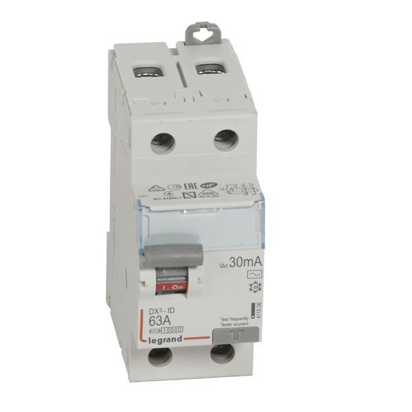 Inter Diff Dx³-Id Arrivée Haut/Départ Bas Vis 2P 230V~ 63A T legrand 411506