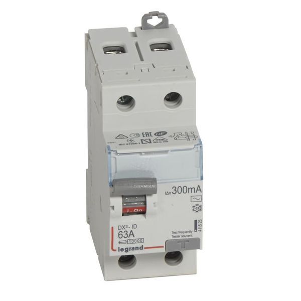 Inters Diff Dx³-Id Arrivée Haut/Départ Bas Vis 2P 230V~ 63A legrand 411526