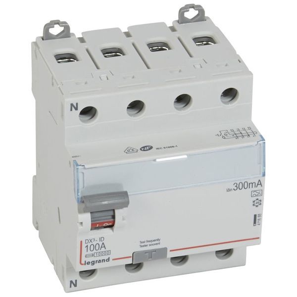 Inters Diff Dx³-Id Arrivée Haut/Départ Bas Vis 4P 400V~ 100A legrand 411688