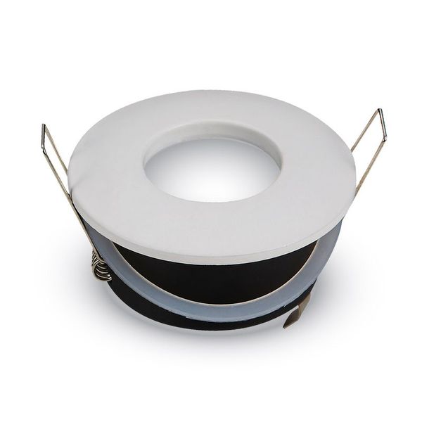 VT-3613 Spot encastré rond blanc IP54 pour MR16 (sans douille)