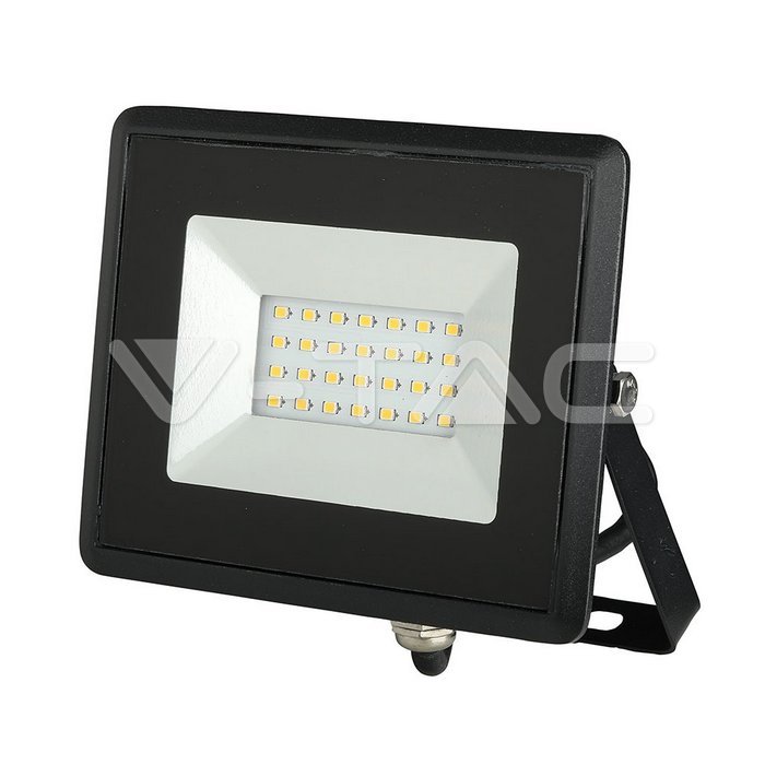 VT-5946 Projecteur LED noir 20w 1600lm 3000k IP65 230v