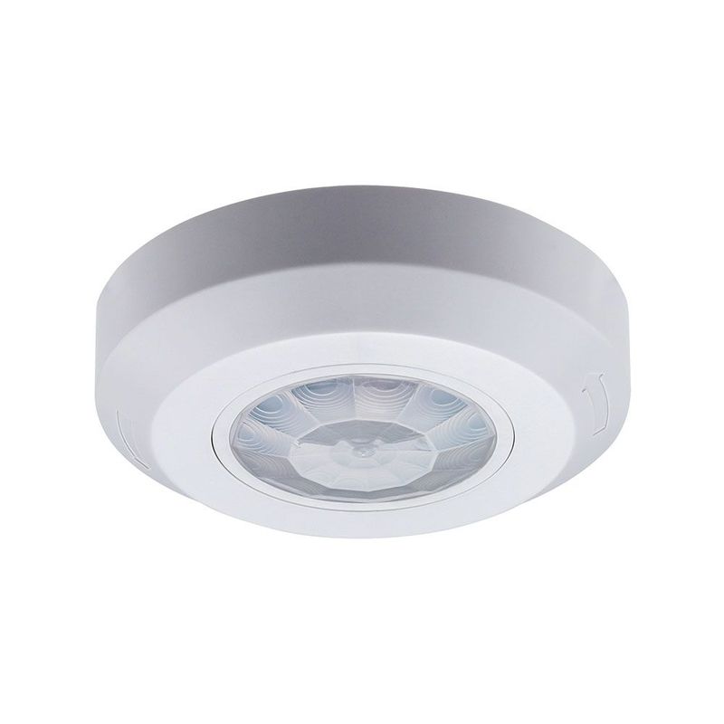 VT-6606 Détecteur saillie 76x20mm 360d blanc 200w LED maxi