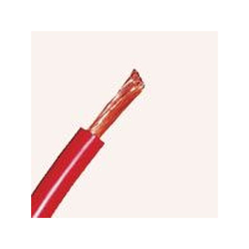 Fil Électrique H07 VK 1.5 mm² Souple Rouge - Couronne De 100M