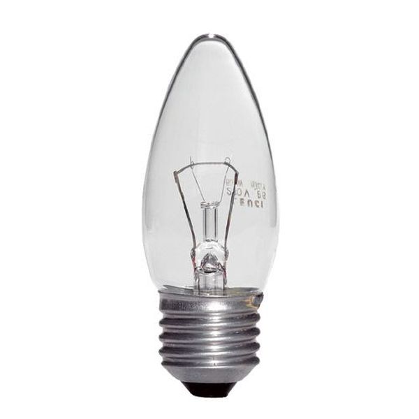 Flamme Claire E27 60W 230V - L1410