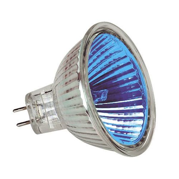 MR16 Bleu 50W 12V Flood 38° - L4954