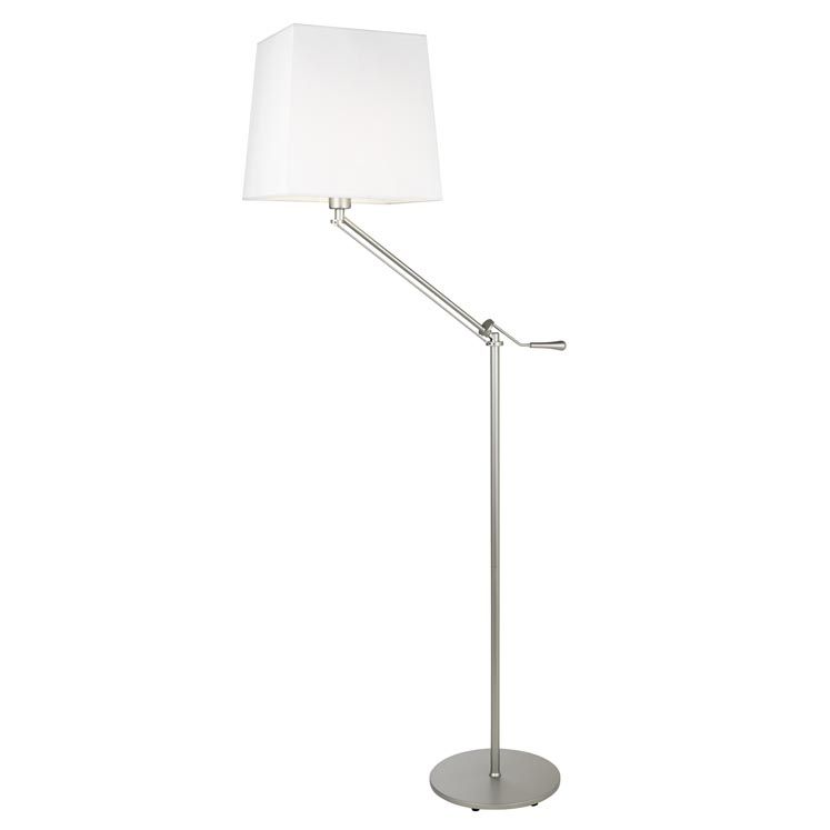 Lampadaire milan 0 e27 100 nickel satiné 25-1568-81-82