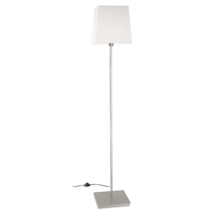 Lampadaire torino 0 e27 100 nickel satiné mat 25-4695-81-82