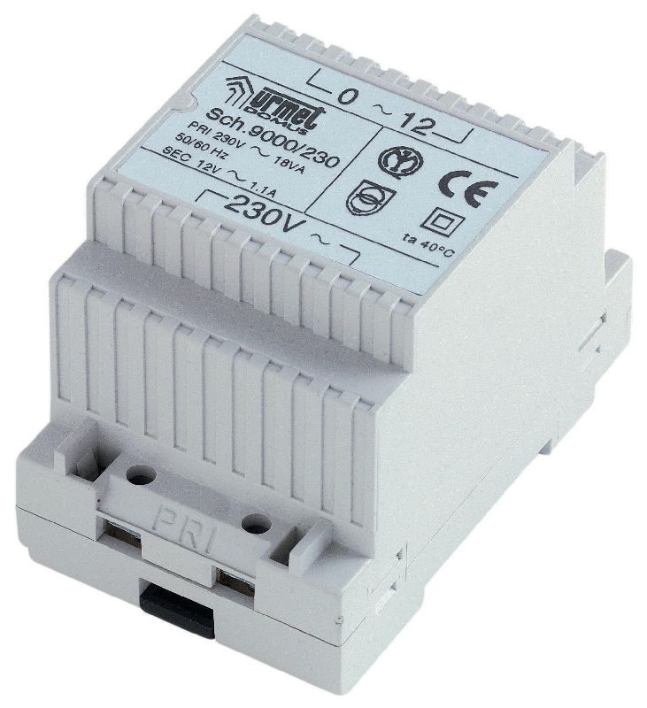 Alimentation 12Vca - 18Va 3 Modules Urmet 9000/230