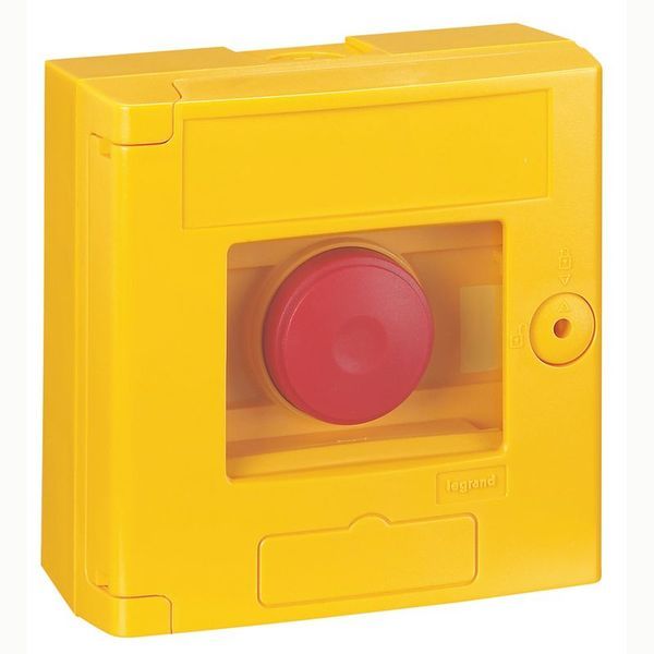 Coffret Bris De Glace Double Position Ip44 Jaune Montage E legrand 038001