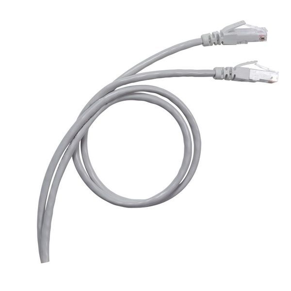 Cordon Rj45/Rj45 Standard Cat5E F/Utp Pvc Gris 3 M legrand 051642