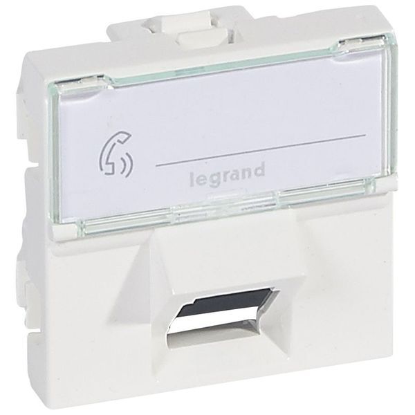 Rj45 Cat 6 Ftp Mosaic 2M Inclinee 45D legrand 076505