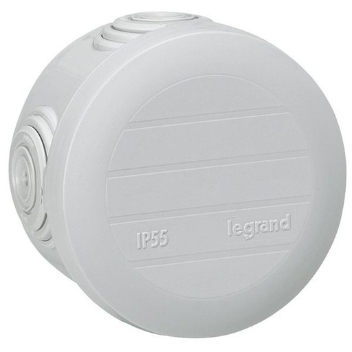 [LEG094513] Boîte De Dérivation Ronde Ø60 Mm, Ép. 40 Mm Fermeture Par legrand 094513