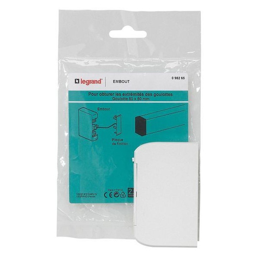 [LEG098265] Embout 80X50 legrand 098265
