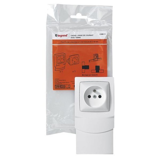 [LEG298911] Cadre 1 Poste + Pc Ep 16 legrand 298911