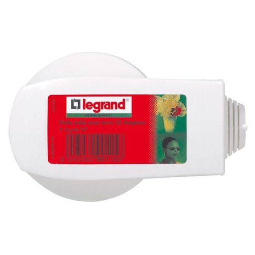 [LEG090115] Fiche 2P+T 32A Sortie Latérale Par Embout Avec Serre-Câbles legrand 090115