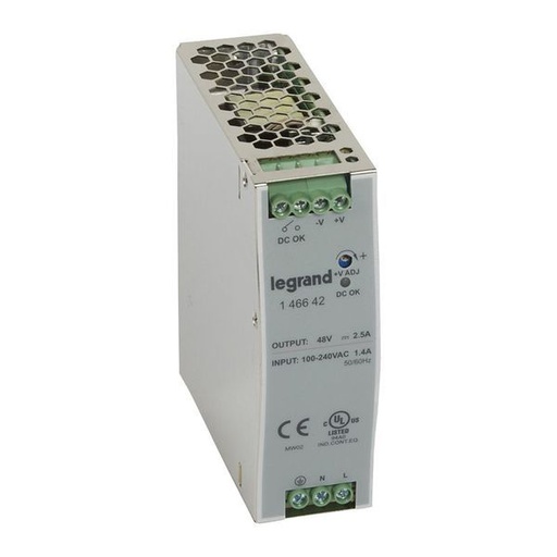 [LEG146642] Alimentation Stabilise A Decoupag Courant Appel Mono 100..24 legrand 146642