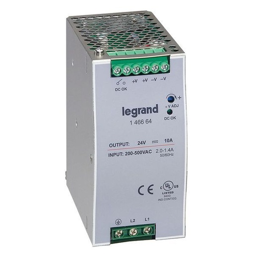 [LEG146664] Alimentation Stabilisées À Découpage Mono/Bi 120-480W So legrand 146664