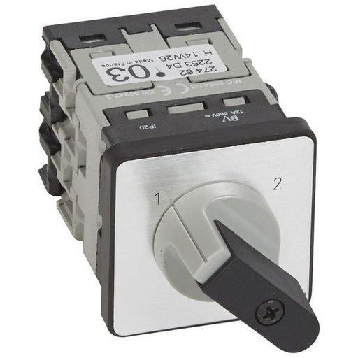 [LEG027462] Pr12 Inver Sans 0 3P Fixation Vis legrand 027462