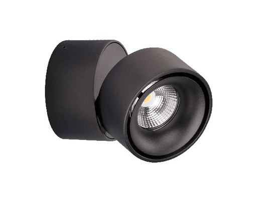 [ARI50595] Mini tahiti - appl. mur orient., noir, led intég. 9w 3000k 600lm variable - 50594