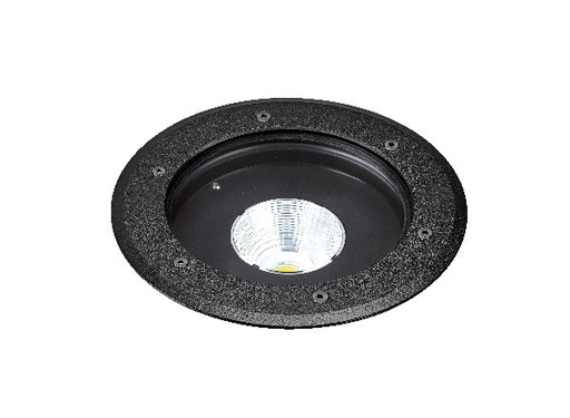 [ARI50640] Tecnisol 200 - enc.sol ext. ip67 ik10, rond, noir, led 20w 60° 3000k 1 - 50640