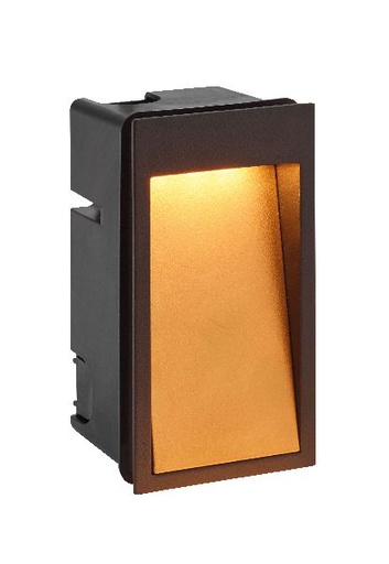 [ARI50727] Dilga - encastré de mur extérieur led 4,5w 3000k asy 200lm, noir/doré - 50727