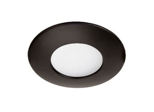 [ARI50792] Aquaflat - encastré ip20/65 vol.2, fixe, noir, led intég. 6w 3000k 450 - 50792