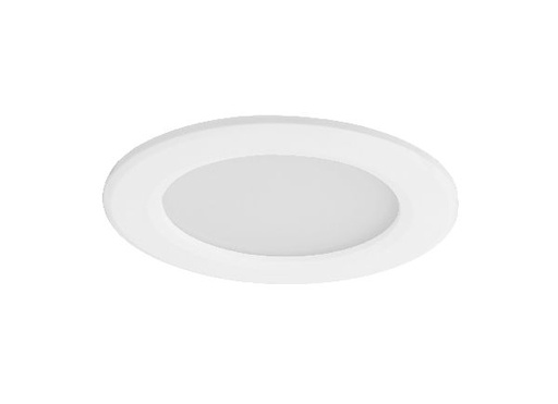 [ARI50918] Flat-iso-downlight ip20/65 recouvr., fixe, blanc, led 8w 800lm 3000/4000k(cct) - 50917