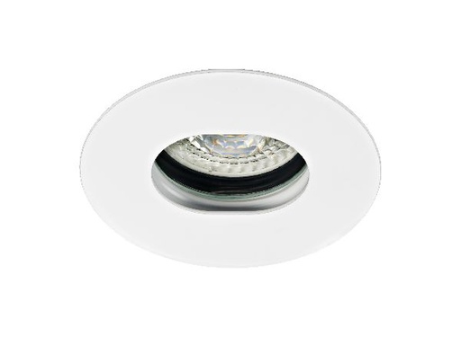 [ARI51156] Zeta - enc.gu5,3, ip20/65, cl.2, vol.1, rond, blanc, lpe led 8w 2700k, - 51156