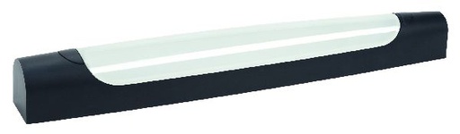 [ARI53087] Maud sym 00 - réglette ip44 ik07 vol.2 led intég. 6w 2700k 600lm, noire - 53086